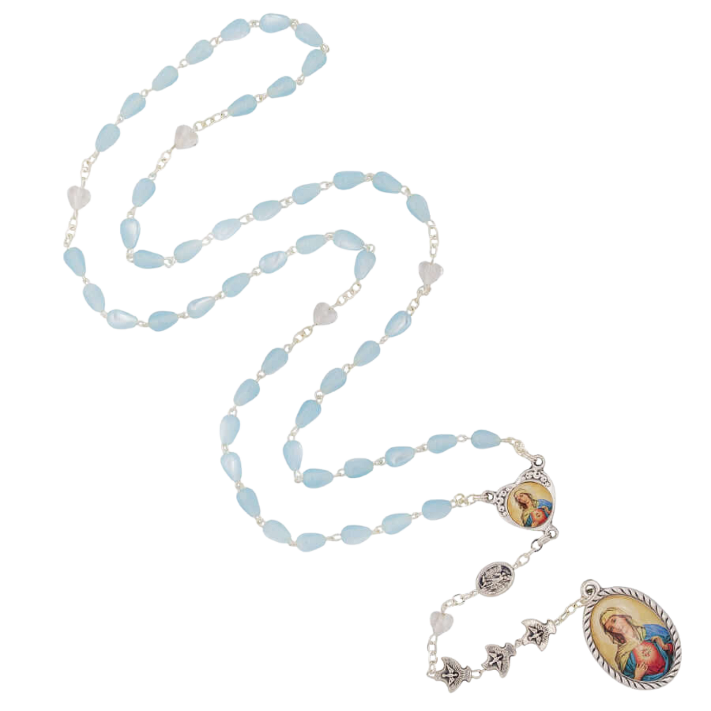 IMMACULATE CUORE OF MARY - CHAPLET - METAL