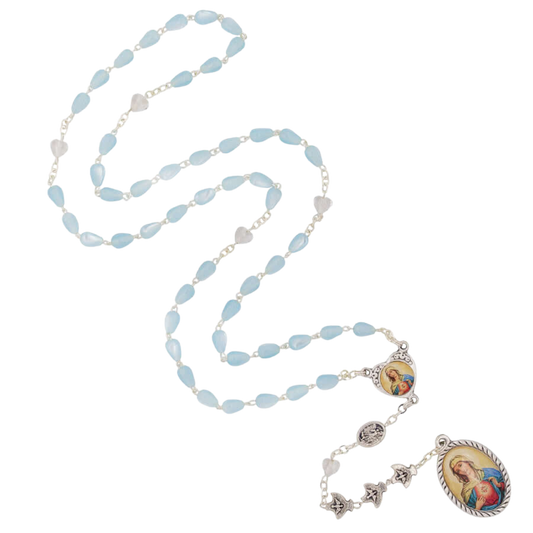 IMMACULATE CUORE OF MARY - CHAPLET - METAL