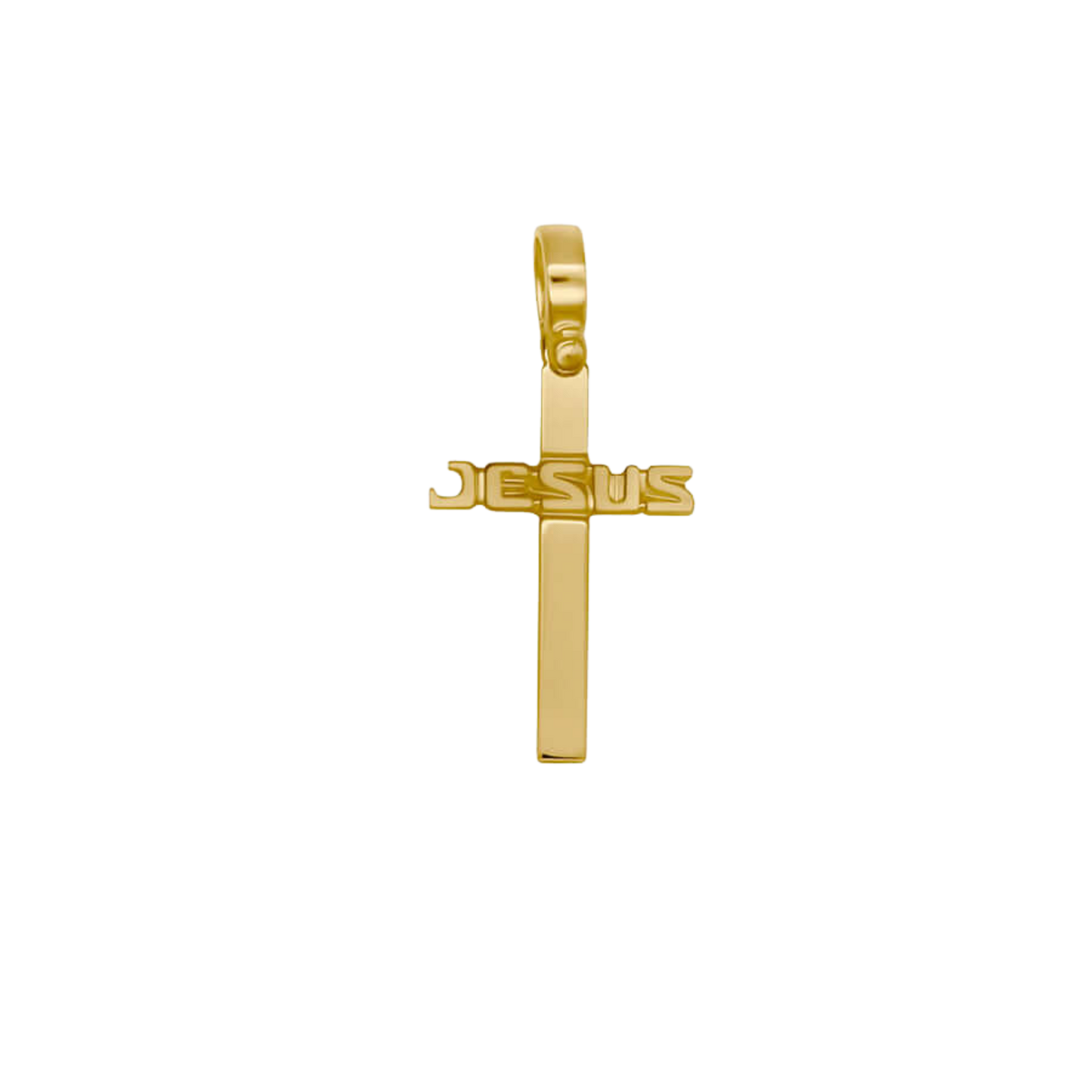 JESUS PENDENTE CROCE - GOLDEN ARGENTO