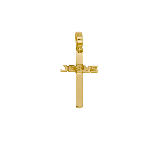 JESUS PENDENTE CROCE - GOLDEN ARGENTO