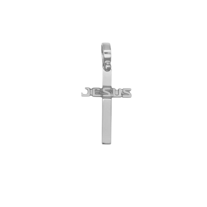 JESUS PENDENTE CROCE - ARGENTO