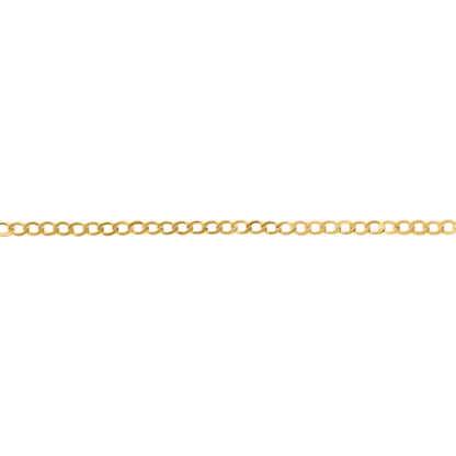 LARGE CURB - CATENA - ORO