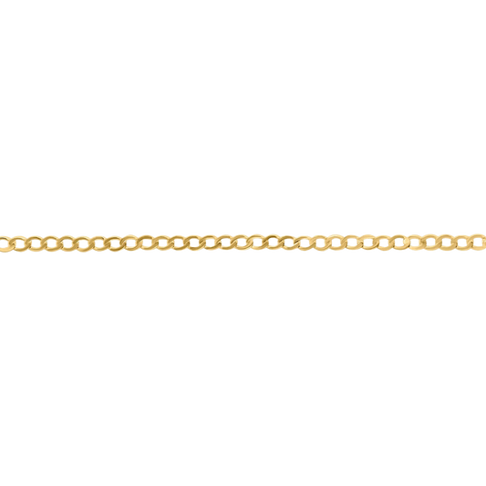 LARGE CURB - CATENA - ORO