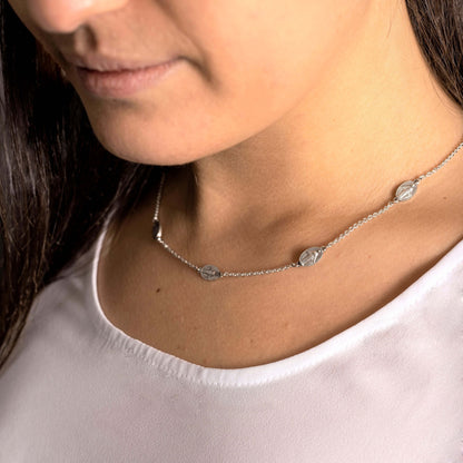 MIRACULOUS MEDAGLIE - COLLANA - ARGENTO