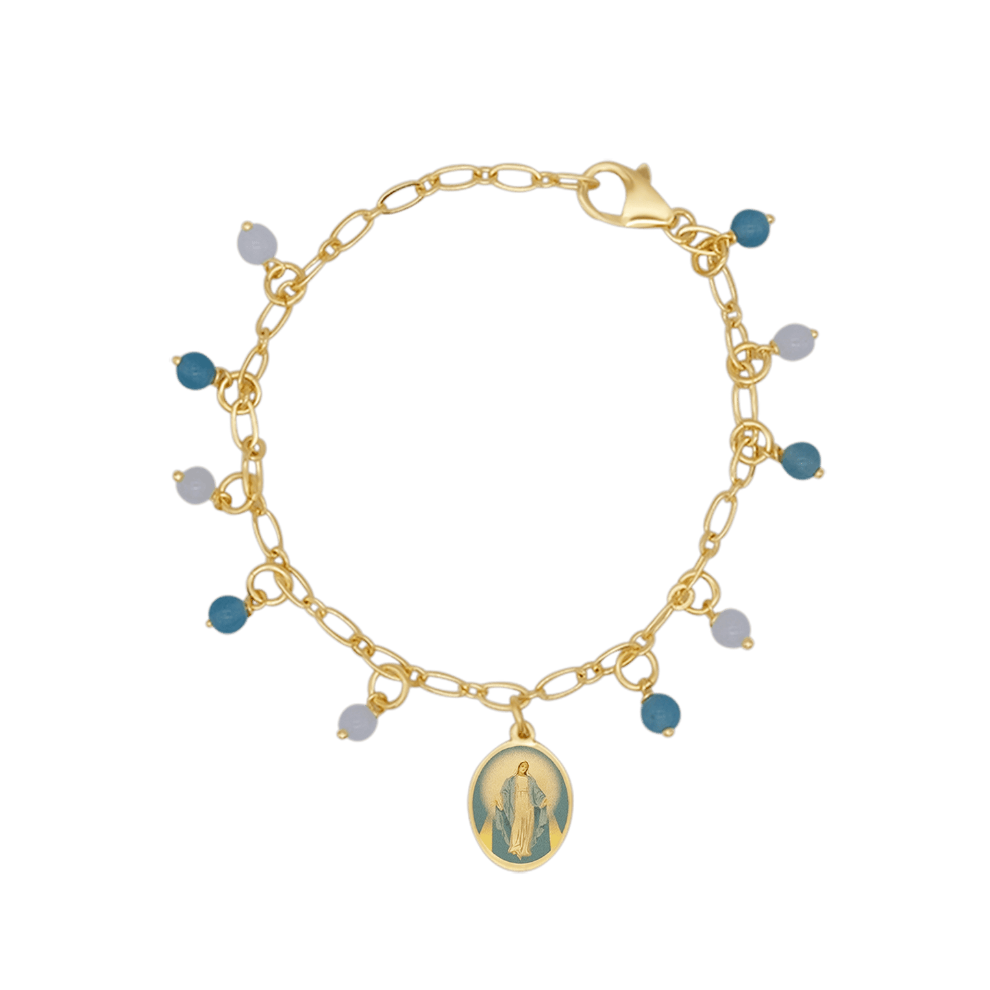 MIRACULOUS MEDAGLIA - BEADED BRACCIALETTO