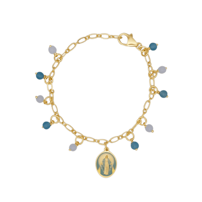 MIRACULOUS MEDAGLIA - BEADED BRACCIALETTO