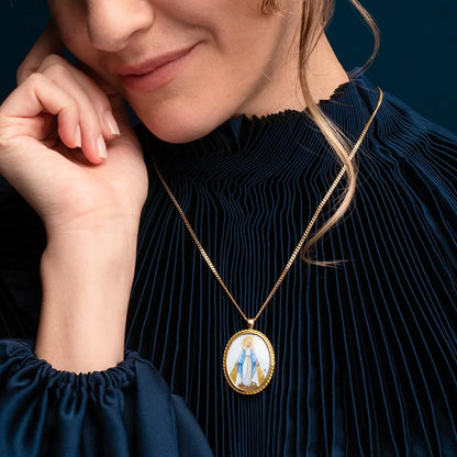 MIRACULOUS MEDAGLIA - COLLANA - ORO