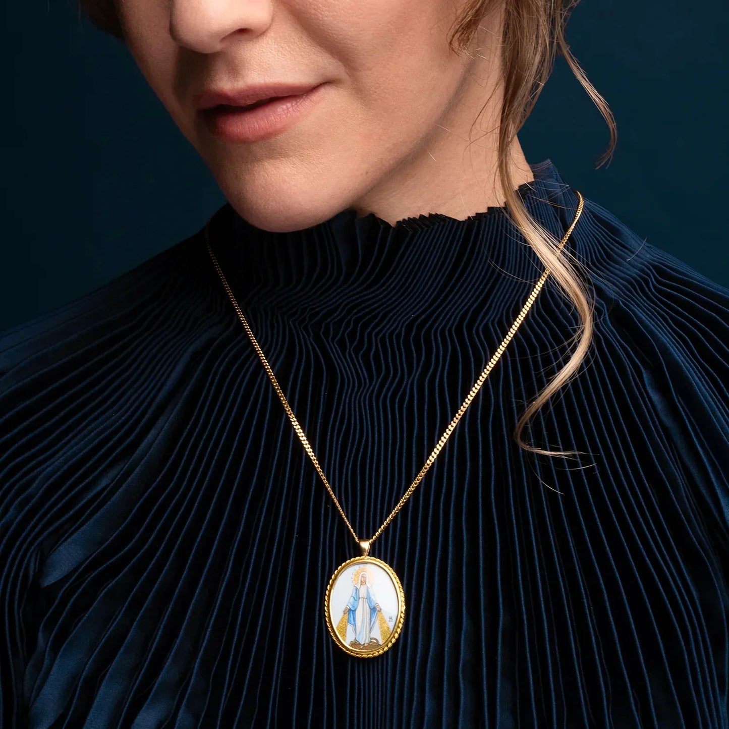 MIRACULOUS MEDAGLIA - COLLANA - ORO