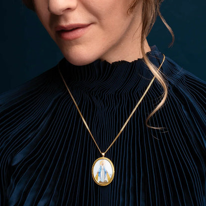 MIRACULOUS MEDAGLIA - COLLANA - ORO
