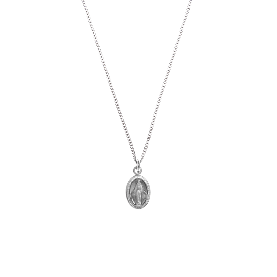 MIRACULOUS MEDAGLIA COLLANA - ARGENTO