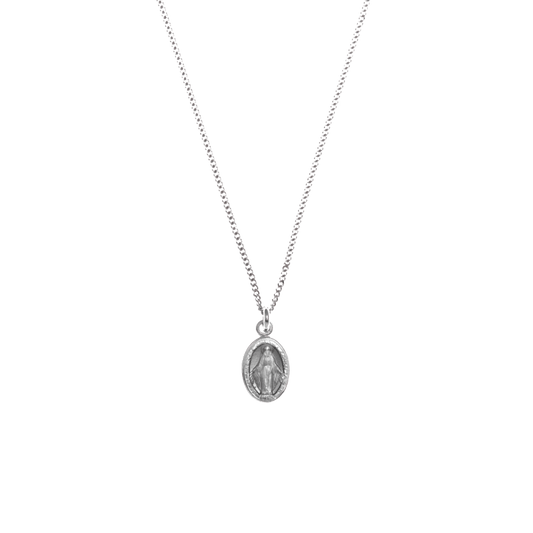 MIRACULOUS MEDAGLIA COLLANA - ARGENTO