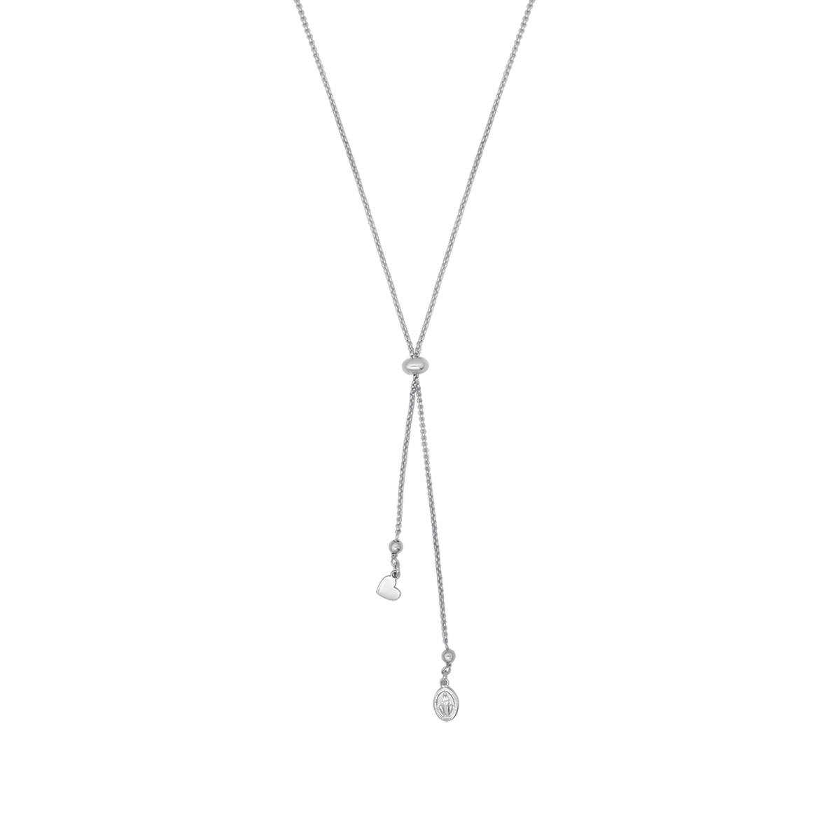 MIRACULOUS MEDAGLIA COLLANA - ARGENTO