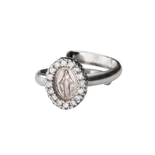 MIRACULOUS MEDAGLIA - ANELLO - ARGENTO