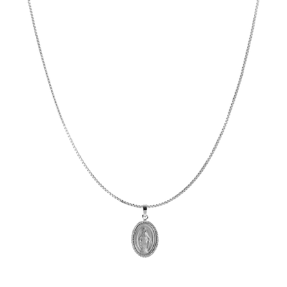 MIRACULOUS E CATENA - DIAMONDS - BIANCO ORO
