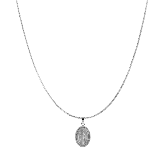 MIRACULOUS E CATENA - DIAMONDS - BIANCO ORO