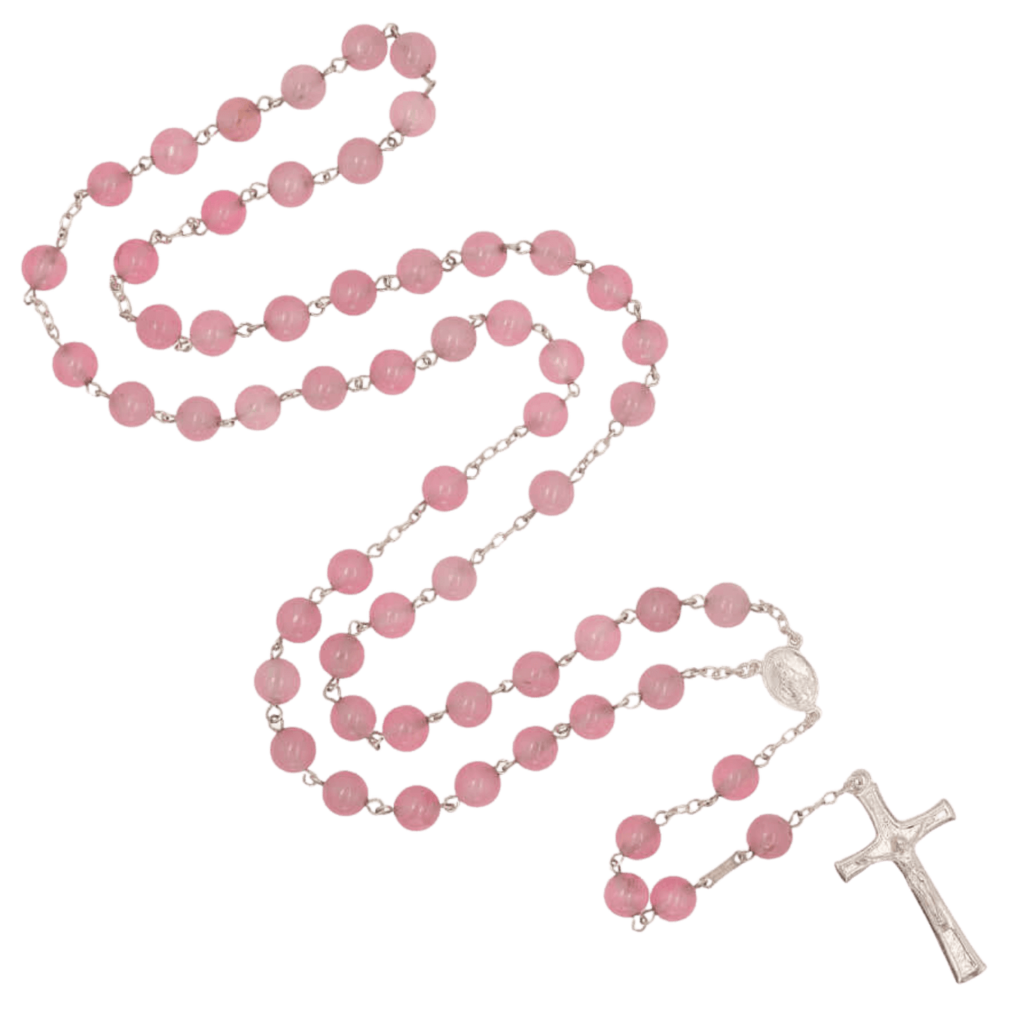 ROSE QUARTZ - ROSARIO - ARGENTO