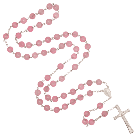 ROSE QUARTZ - ROSARIO - ARGENTO