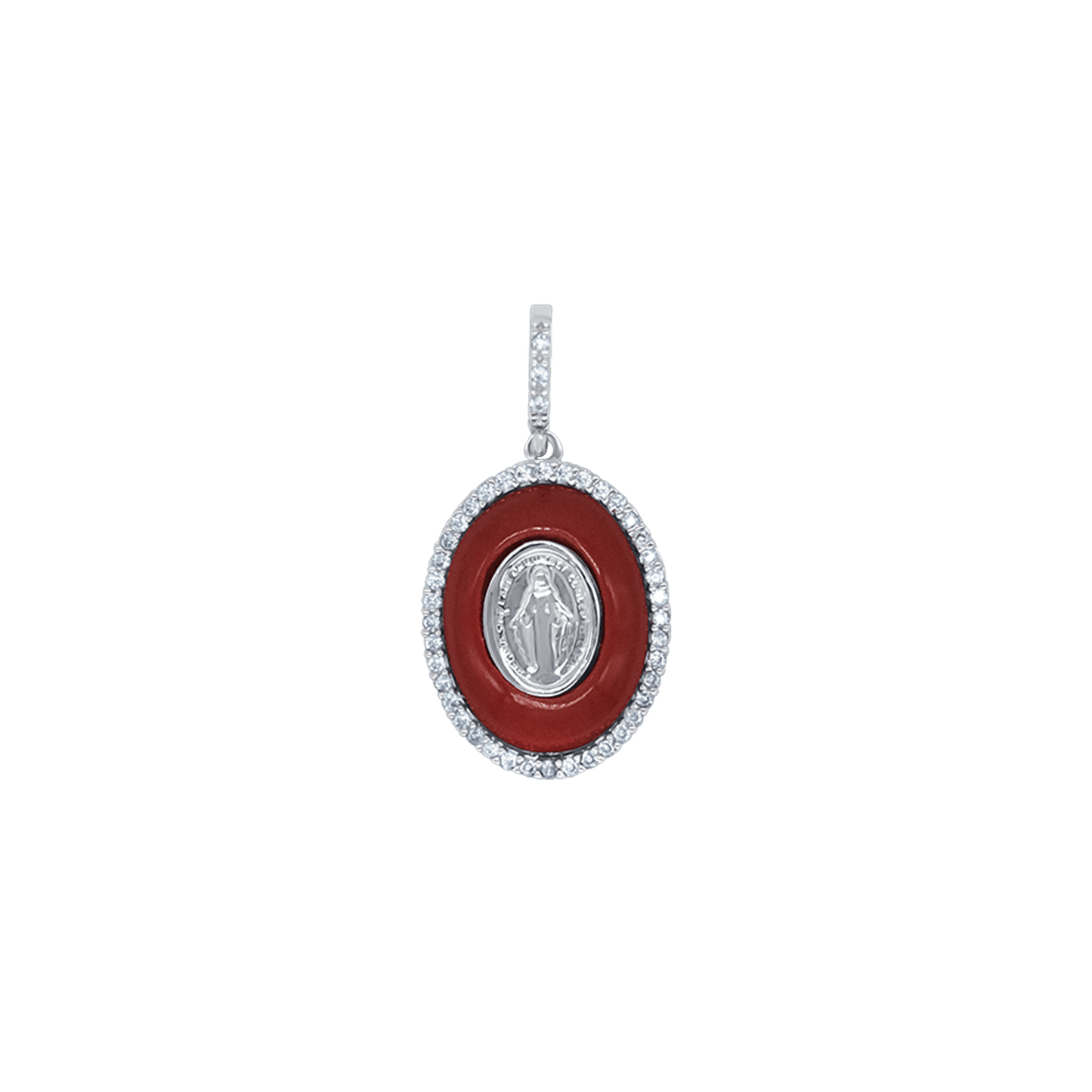 MIRACULOUS MEDAGLIA PENDENTE - ARGENTO E ZIRCONIA