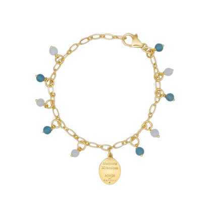 MIRACULOUS MEDAGLIA - BEADED BRACCIALETTO