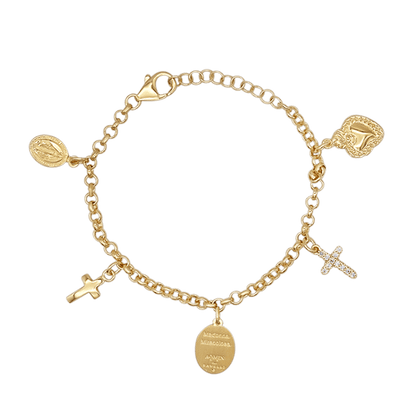 MIRACULOUS MEDAGLIA - CHARMS BRACCIALETTO