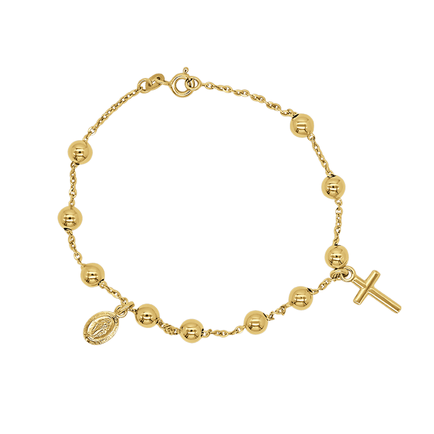 BRACCIALETTO ROSARIO - ORO