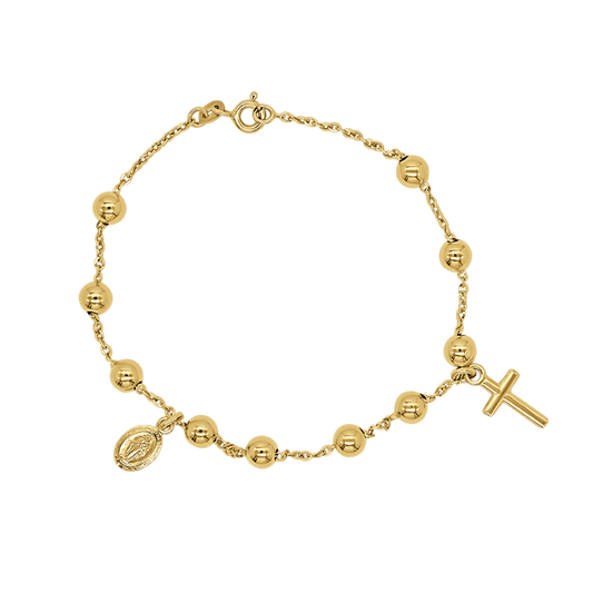 BRACCIALETTO ROSARIO - ORO