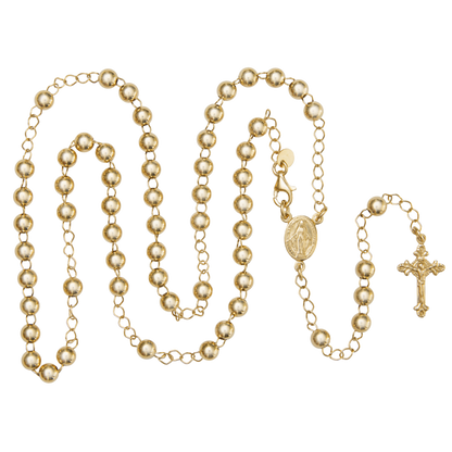 COLLANA ROSARIO  - VERMEIL ARGENTO