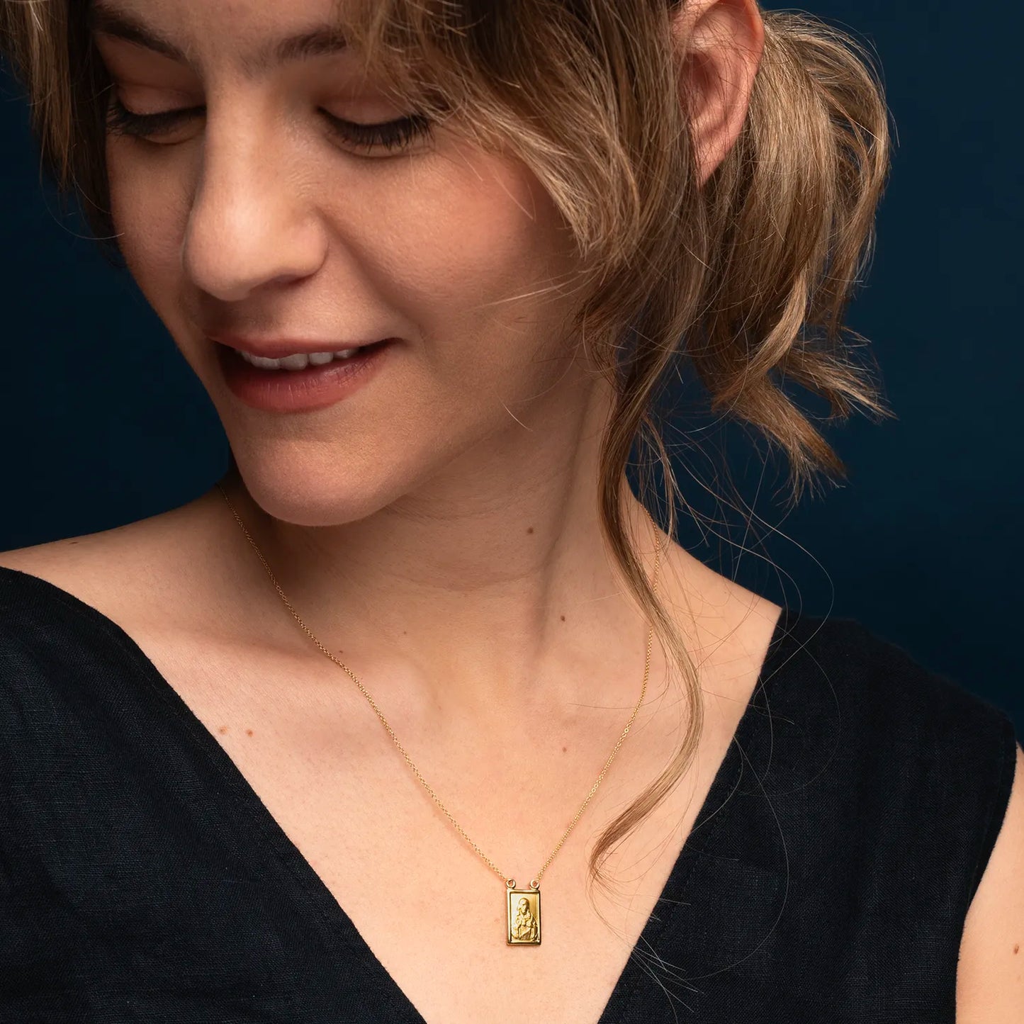 SCAPULAR COLLANA - ORO