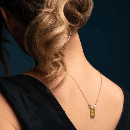 SCAPULAR COLLANA -  GOLDEN ARGENTO