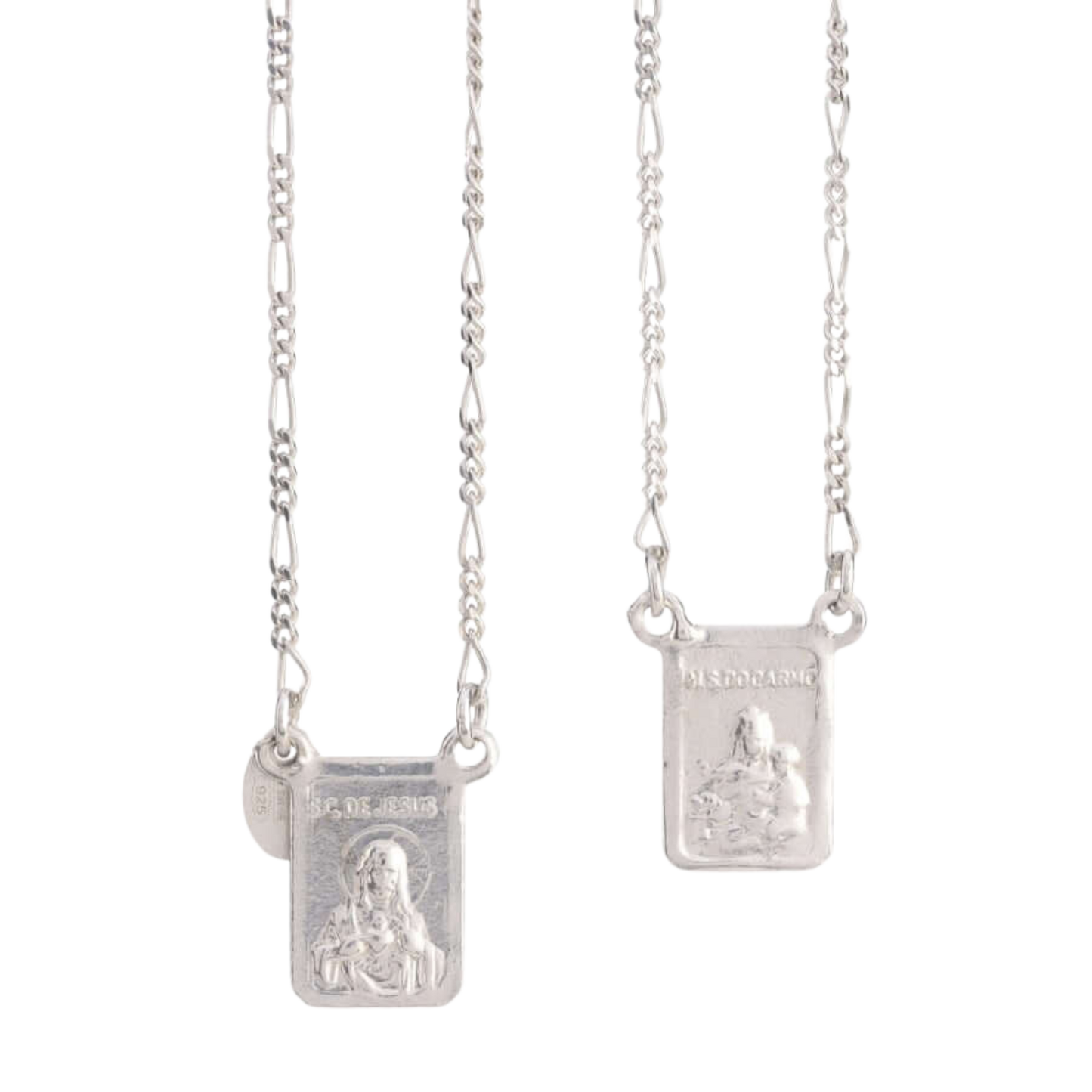 SCAPULAR COLLANA - ARGENTO