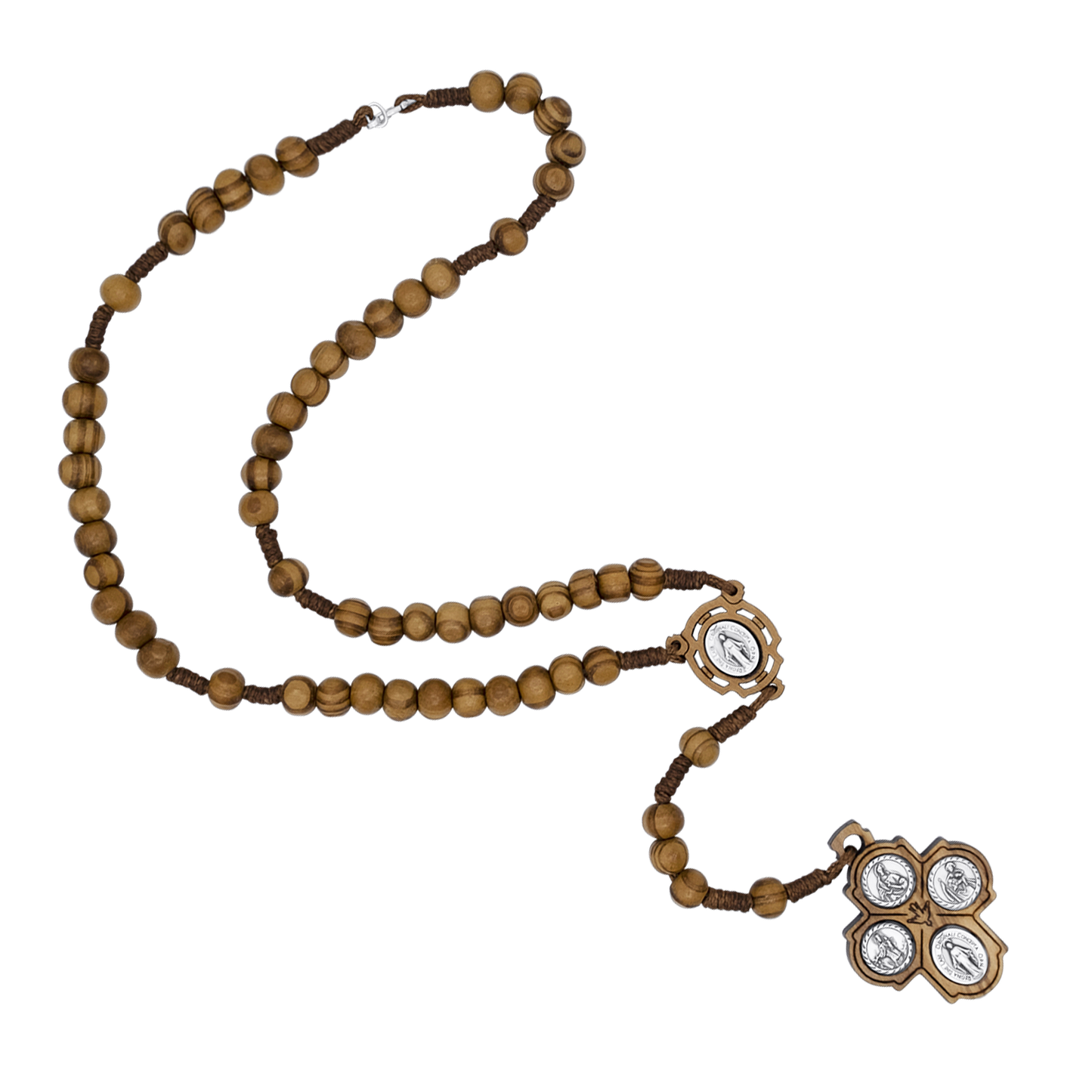 SCAPULAR ROSARIO - LEGNO E ROPE