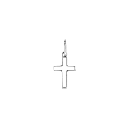 PENDENTE CROCE - ARGENTO