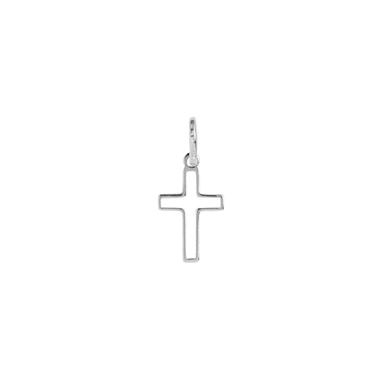 PENDENTE CROCE - ARGENTO