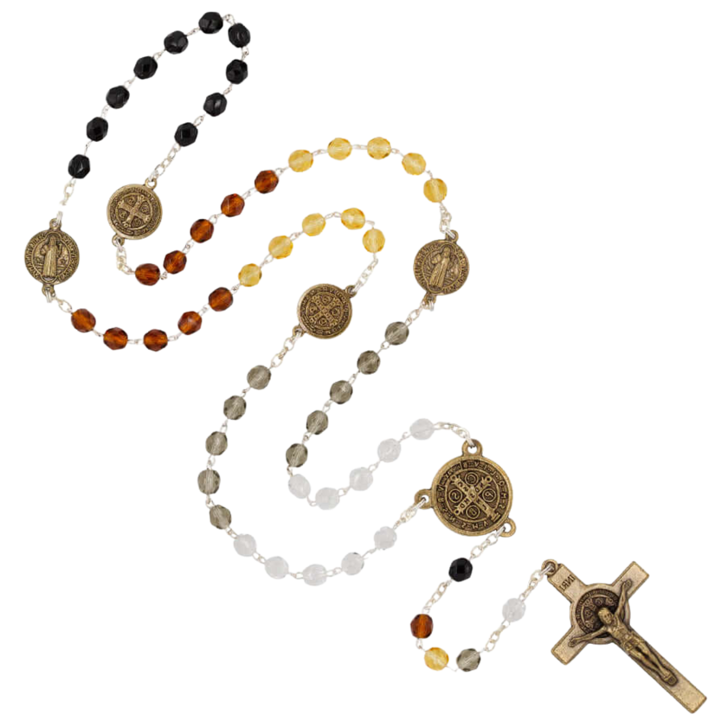 ST BENEDICT - ROSARIO - METAL