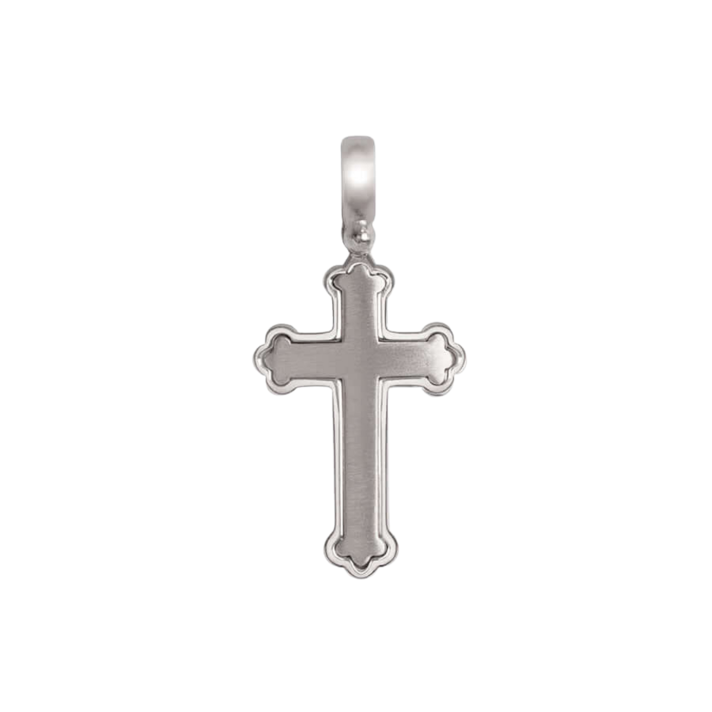 PENDENTE CROCE - ARGENTO