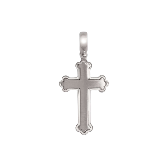 PENDENTE CROCE - ARGENTO