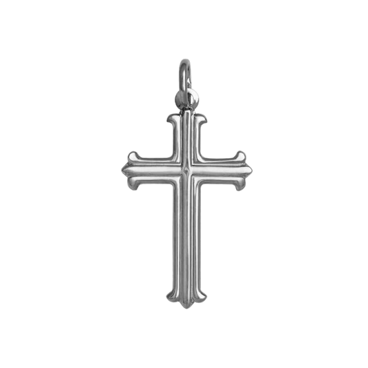 PENDENTE CROCE - ARGENTO