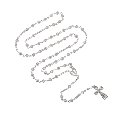 FILIGREE ROSARIO - ARGENTO