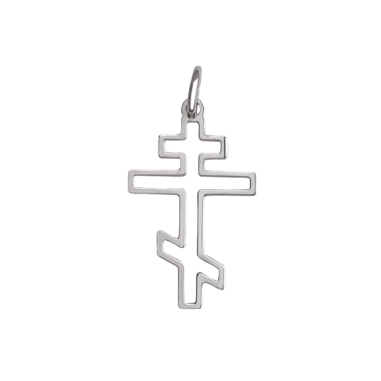 ORTHODOX - PENDENTE CROCE - ARGENTO