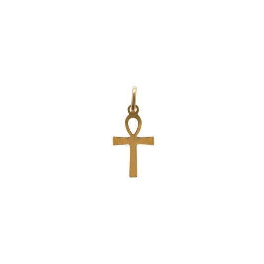 LIFE - PENDENTE CROCE - VERMEIL ARGENTO