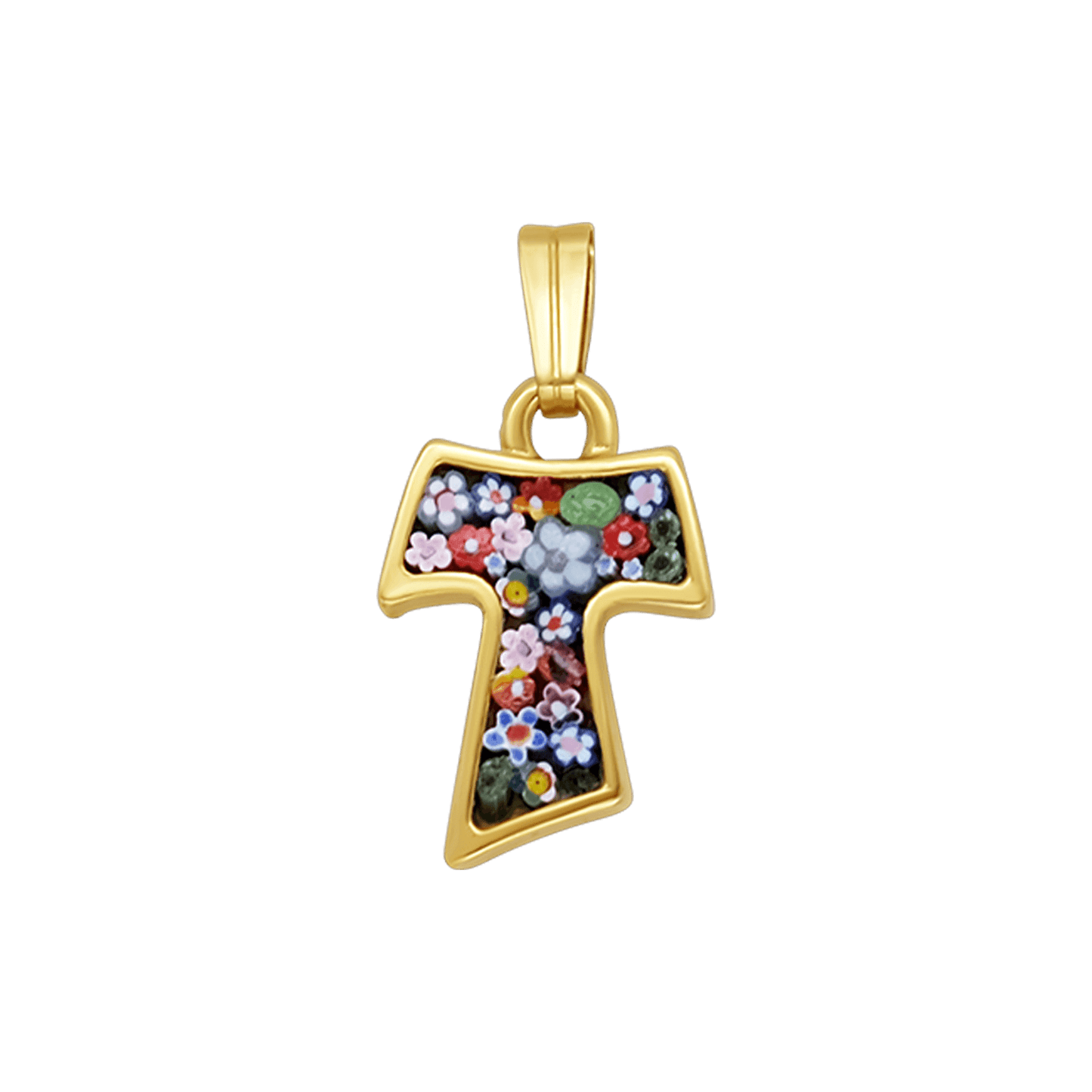 TAU PENDENTE - MICROMOSAIC GIOIELLI - GOLDEN METAL