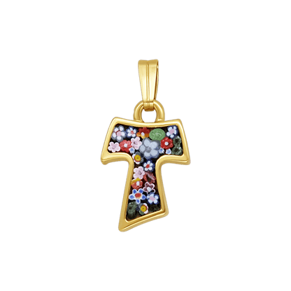 TAU PENDENTE - MICROMOSAIC GIOIELLI - GOLDEN METAL