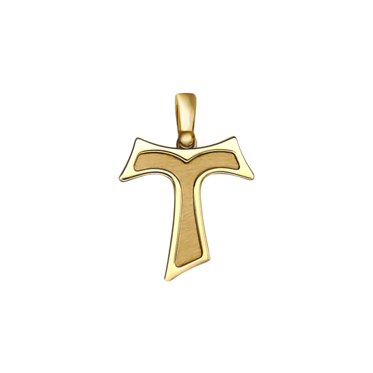 TAU PENDENTE CROCE - ARGENTO