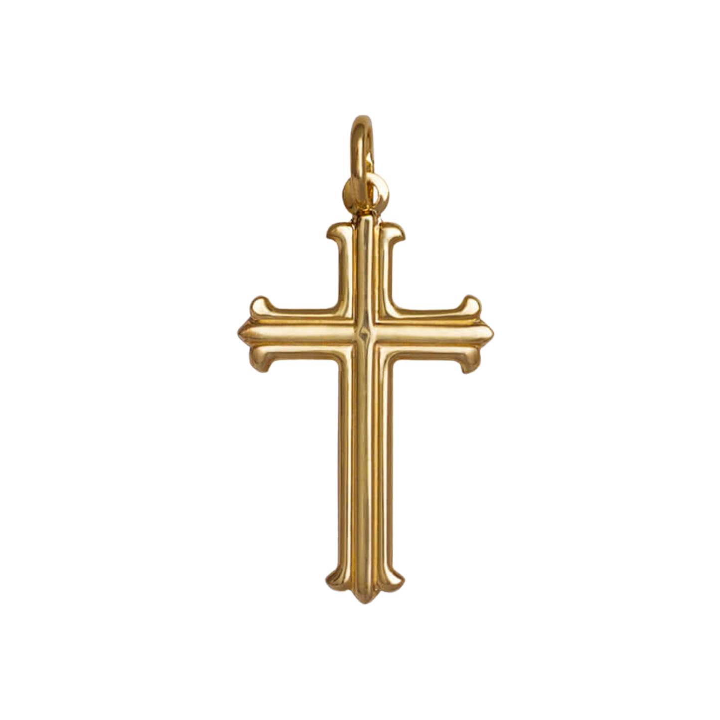 PENDENTE CROCE - VERMEIL ARGENTO