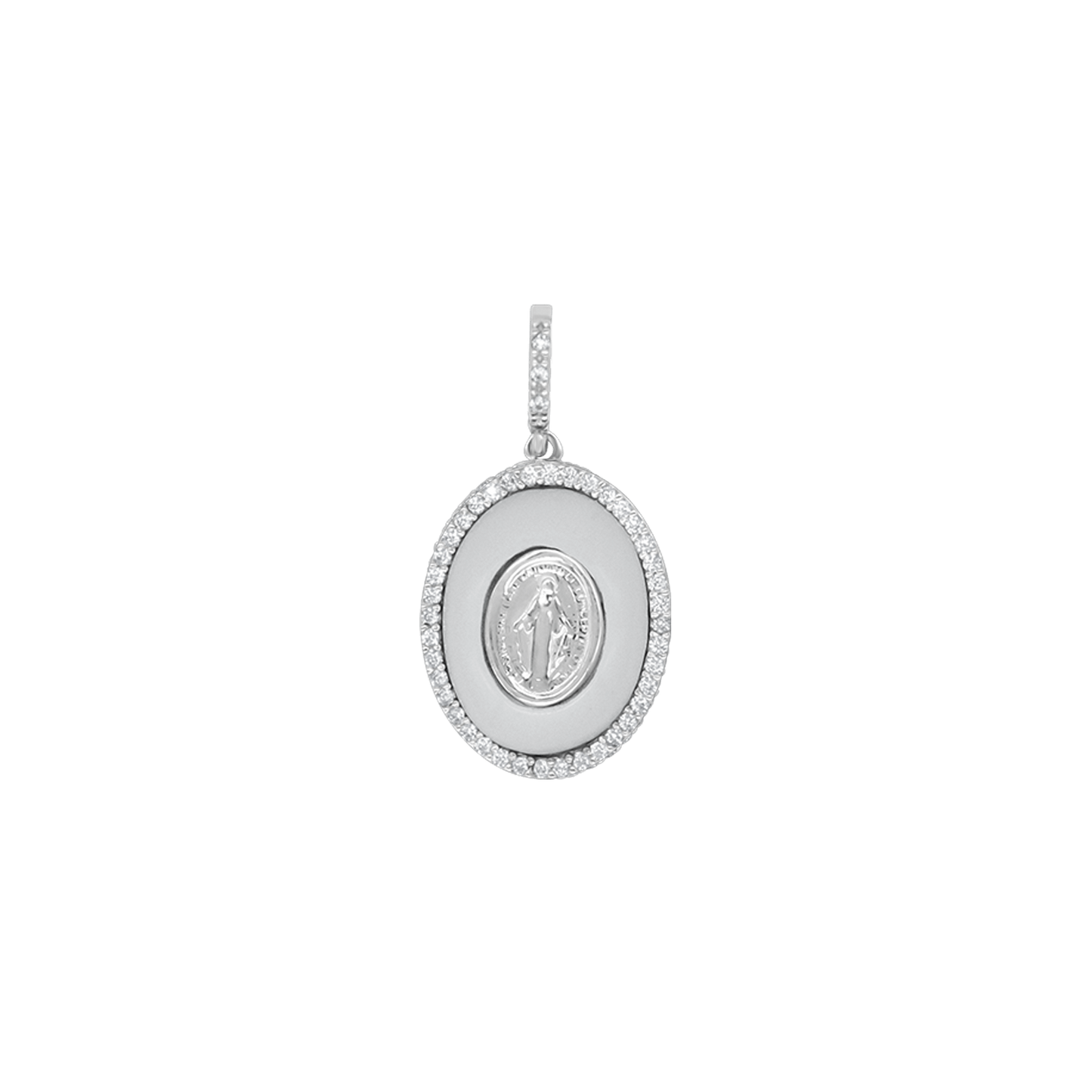 MIRACULOUS MEDAGLIA PENDENTE - ARGENTO E ZIRCONIA
