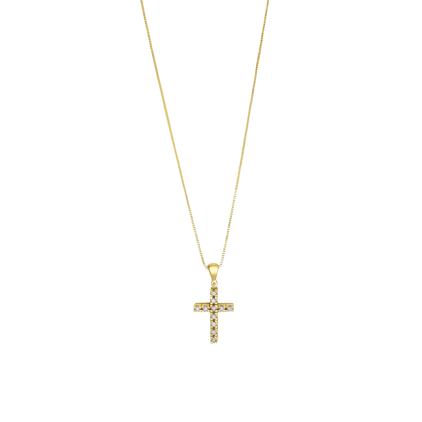 CROCE DIAMOND COLLANA - ORO